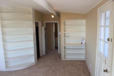 Built-In Bookcase/Shelves (on left) & Work desk & 