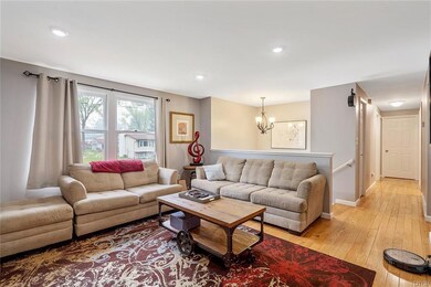 Living room looking towards entrance