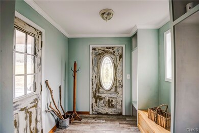 Additional door leading to front porch