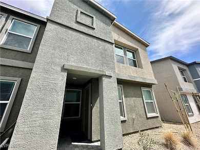 View of home's exterior with stucco siding