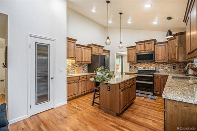 Large Kitchen with vaulted ceilings & lots of room