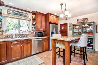 Gourmet kitchen with granite counter tops