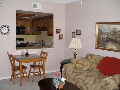 living room to kitchen