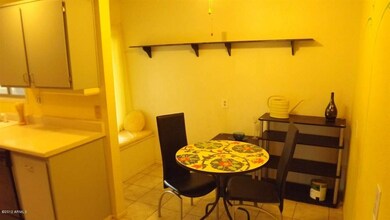 Eating area off kitchen