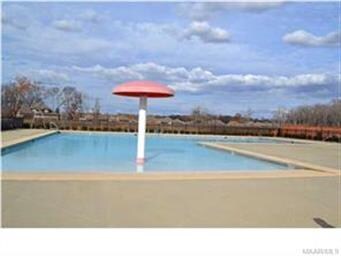 Zero entry swimming pool.