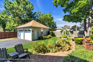 Backyard and Garage