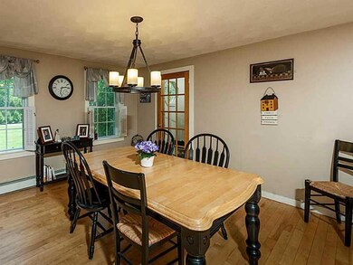 Dining Room. Dining room looks out...