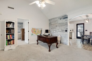 Spacious living room provides access to the eat-in kitchen and primary bedroom! 3431 Hardwood Dr Murfreesboro, TN 37129