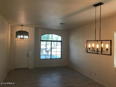 Tiled Living/Dining Area
