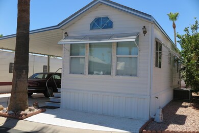 North side of corner lot