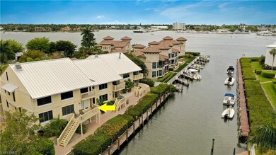 Naples Bay Aerial View