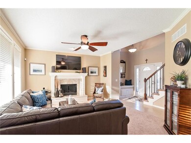 Chilly mornings by the fireplace will be so cozy! 