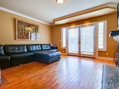 Nice leather couch also included in rental