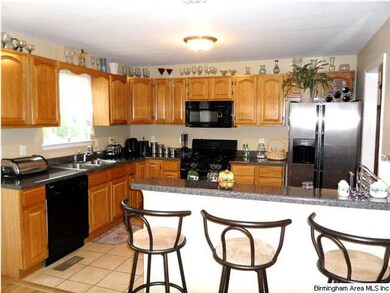 Abundant cabinet space!  And nice Frigidaire appli