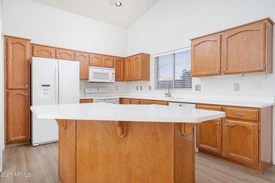 Oak Cabinets with new hardware