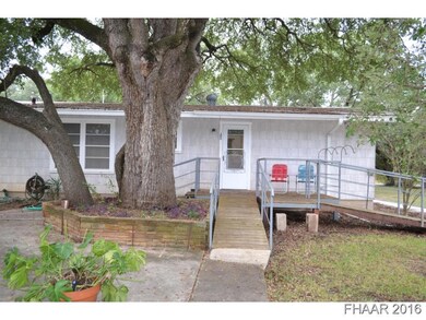 Wood Deck with Attached Patio