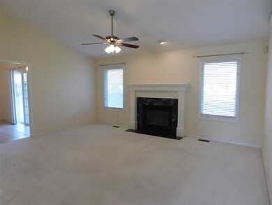 Spacious Living Room w/Gas Fireplace