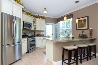 Awesome bright kitchen with gas stove with convect