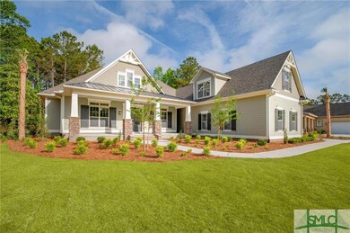 Picture is of a completed home similar to the one 
