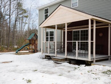 Covered porch and patio (under the...
