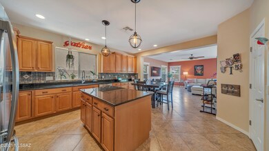 Kitchen with Extended Cabinets