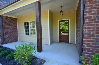 Covered front porch