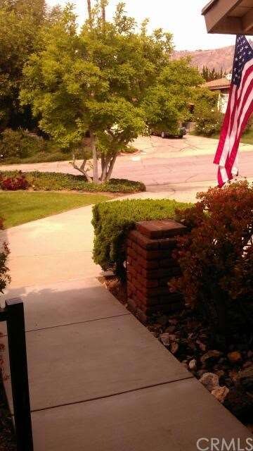 View from front porch. 
