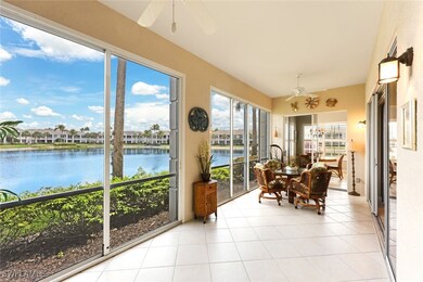 Spacious tiled and glassed Lanai  for year round e