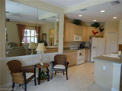Sitting area off kitchen