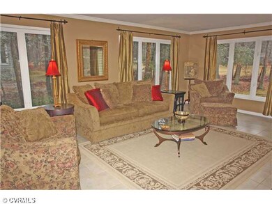 Living Room - Formal living room with ceramic tile