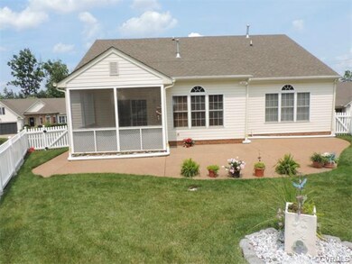 Fully fenced in rear yard!