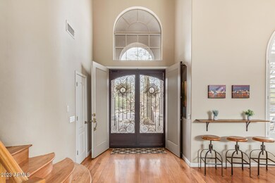 Entry way door open