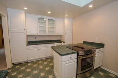 Plenty of cupboard and counter work space, plus br
