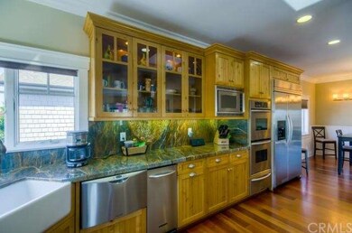 Beautiful Brazilian granite backsplash & counters.