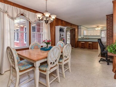 Dining area still has room to extend the table for