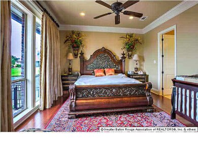 The Master Suite is its own resort! The Master has