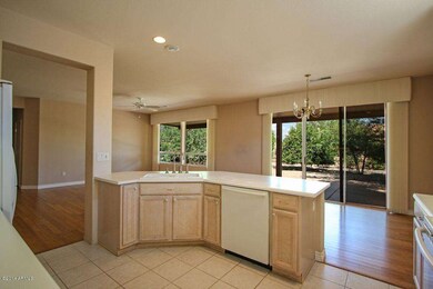 Great Room and Eating Area from Kitchen