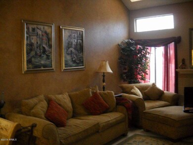 View from stairs