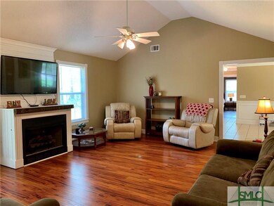 Family Room ~ Laminate Wood Flooring
