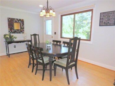 Kitchen Dining area - Door to the backyard Deck!