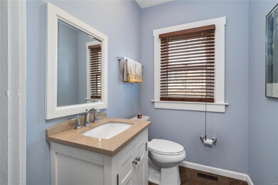 Updated hall bath on the first floor!