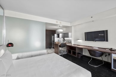 Bedroom featuring wood finished floors
