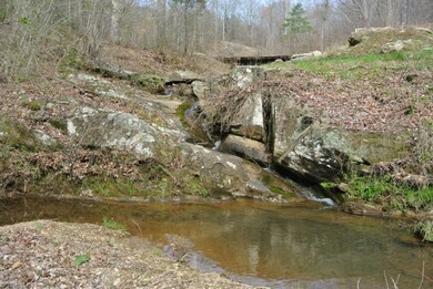 VIEW OF WATERFALL AND STREAM