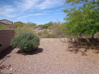 Back yard with view fence 2
