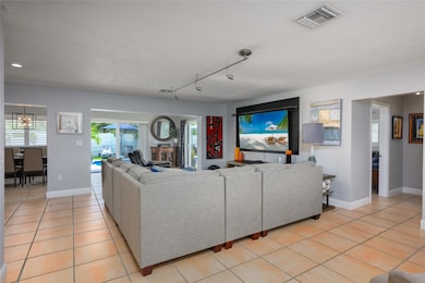 Open concept living areas