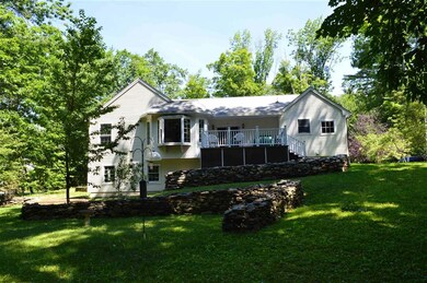 Upper deck and patio.