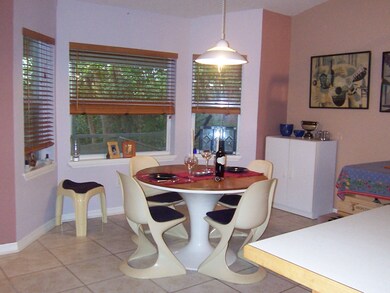 Dining alcove 461 Barracuda Rd Key Largo