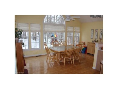 Bright and spacious Morning room.  French doors le