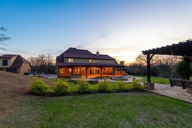 Peaceful backyard setting for outdoor entertaining