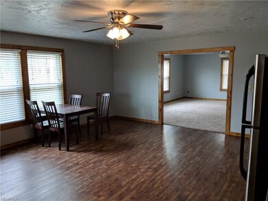 Large kitchen.  Appliances stay. Has a pantry.